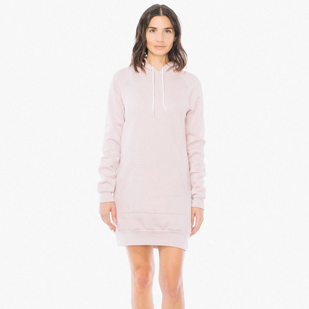 S - American Apparel Hoodie Dress